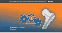 Desktop Screenshot of biomechanika.pl